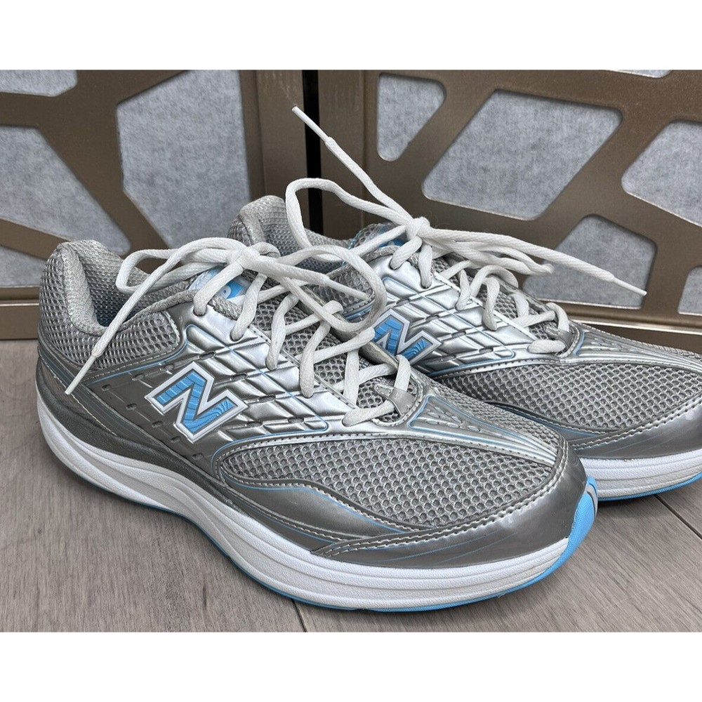 New Balance WW1870SB Women Walking Rock & Tone Shoes Silver Blue US Sz 9 sneaker